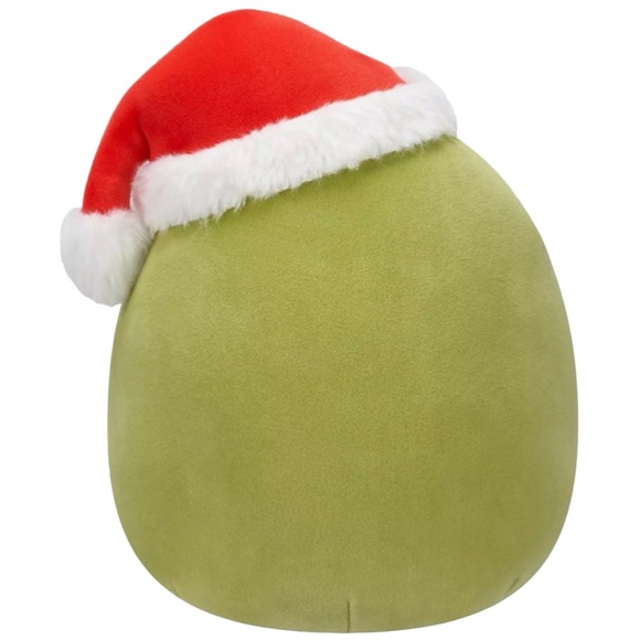 NWT Squishmallows How the Grinch Stole Christmas The Grinch Santa Hat 8" Plush - Picture 3 of 3